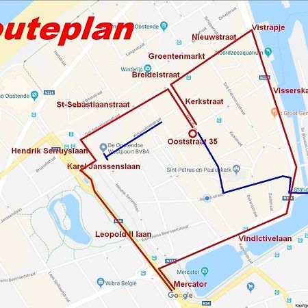 Vakantieappartement Emiel Centrum Oostende Met Garage Экстерьер фото